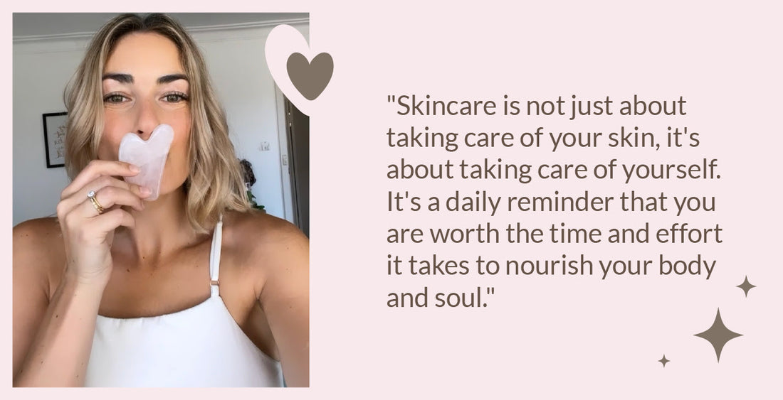 Mindful skincare: a guide to using our products with intention